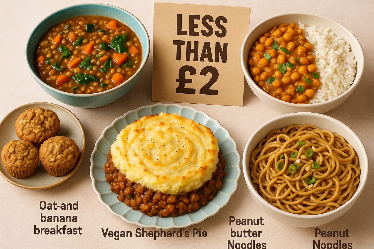 Low Cost Vegan Recipes That Make Your Grocery List Go Further